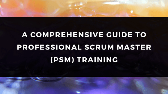 A COMPREHENSIVE GUIDE TO PROFESSIONAL SCRUM MASTER (PSM) TRAINING